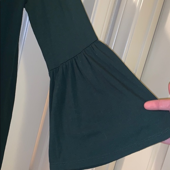 Hunter green ana bell sleeve tee - Picture 7 of 7